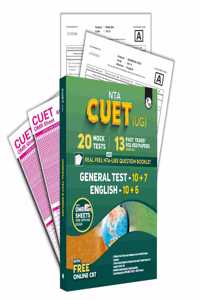 PW NTA CUET UG General Test and English Combined Mock Test and Past Year Papers For 2025 Exams | NTA-like Test Booklet with OMR Sheet | FREE Online CBT