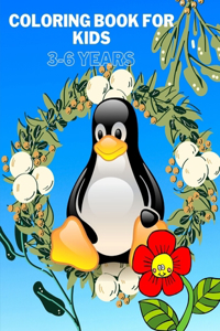 Coloring book for kids 3-6 years
