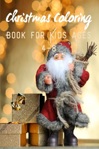 Christmas Coloring Book for Kids Ages 4-8