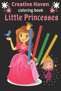 Creative Haven Little Princesses Coloring Book