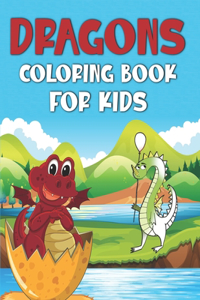 Dragons Coloring Book For Kids