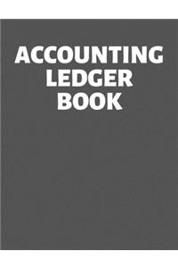 Accounting Ledger Book