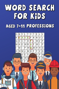 Word Search For Kids Aged 7-11 Professions