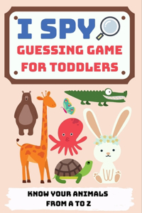 I Spy Guessing Game For Toddlers