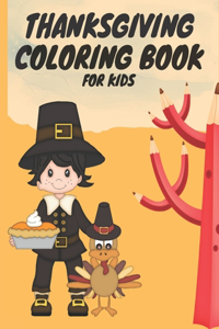Thanksgiving Coloring Book For Kids