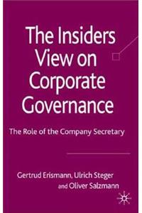 Insider's View on Corporate Governance