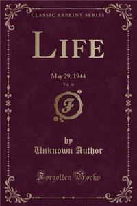 Life, Vol. 16