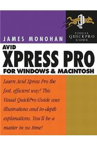 Avid Xpress Pro for Windows and Macintosh