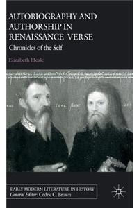 Autobiography and Authorship in Renaissance Verse