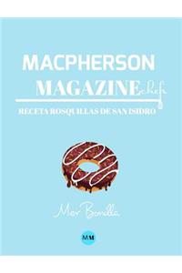 Macpherson Magazine Chef's - Receta Rosquillas de San Isidro