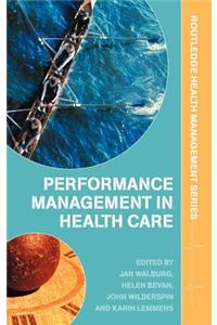 Performance Management in Healthcare