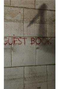 Halloween scream creative journal guest Book