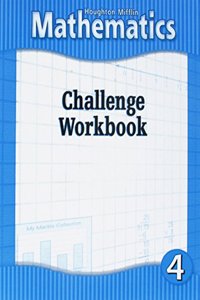 Houghton Mifflin Mathmatics: Challenge Workbook Consumable Level 4