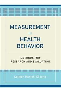 Measurement in Health Behavior