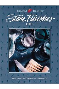 Stone Finishes etc.