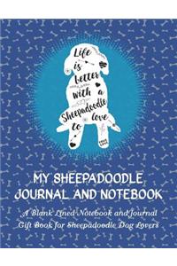 My Sheepadoodle Journal and Notebook