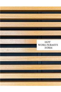 Hot Work Permits Form