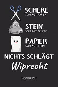 Nichts schlägt - Wiprecht - Notizbuch