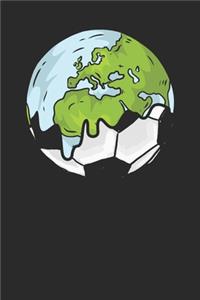 Earth And Soccer Ball