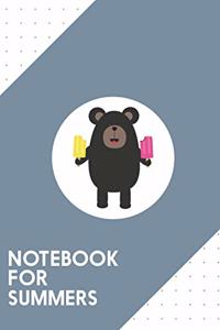 Notebook for Summers