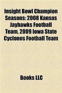 Insight Bowl Champion Seasons