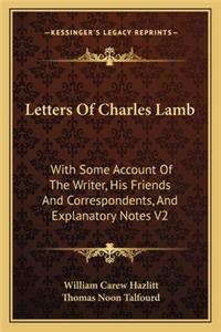 Letters Of Charles Lamb