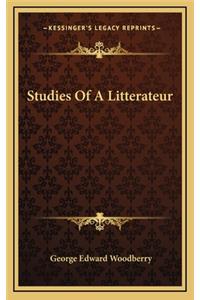 Studies of a Litterateur