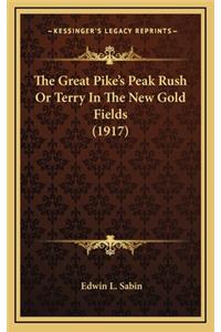The Great Pike's Peak Rush or Terry in the New Gold Fields (1917)