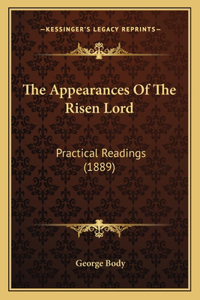 Appearances Of The Risen Lord