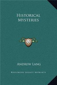 Historical Mysteries