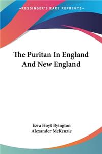 Puritan In England And New England