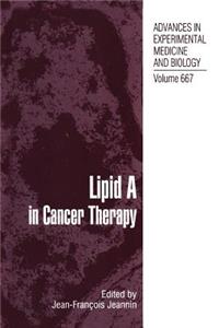 Lipid a in Cancer Therapy