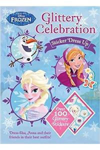 Disney Frozen Glittery Celebration Sticker Dress Up