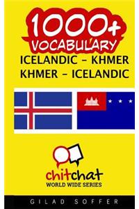 1000+ Icelandic - Khmer Khmer - Icelandic Vocabulary