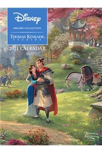 Disney Dreams Collection by Thomas Kinkade Studios: 2021 Monthly/Weekly Engageme