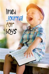 Lined Journal For Boys