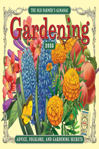 2025 Old Farmer's Almanac Gardening Wall Calendar