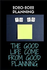 2020-2022 Tow Year Planner