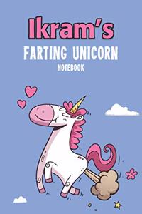 Ikram's Farting Unicorn Notebook