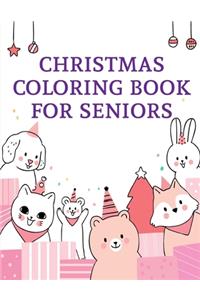 Christmas Coloring Book For Seniors