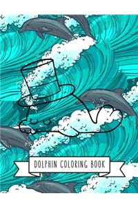 Dolphin Coloring Book
