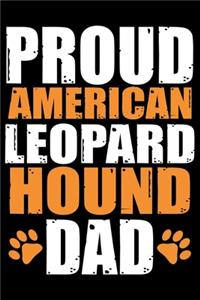 Proud American Leopard Hound Dad