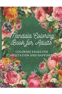 Mandala Coloring Book for Adults