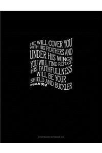He will cover you with his feathers and under his wings you will find refuge. His faithfulness will be your shield and buckler - Psalm 91