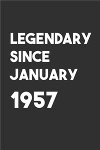 Legendary Since January 1957