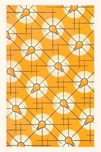 Vintage Journal Light Bulb Pattern
