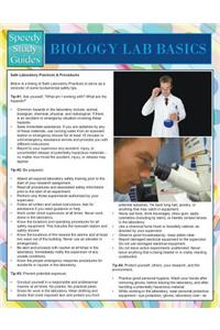 Biology Lab Basics (Speedy Study Guides)