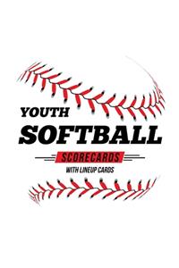 Youth Softball Scorecards With Lineup Cards