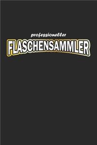 professioneller Flaschensammler