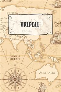 Tripoli: Ruled Travel Diary Notebook or Journey Journal - Lined Trip Pocketbook for Men and Women with Lines